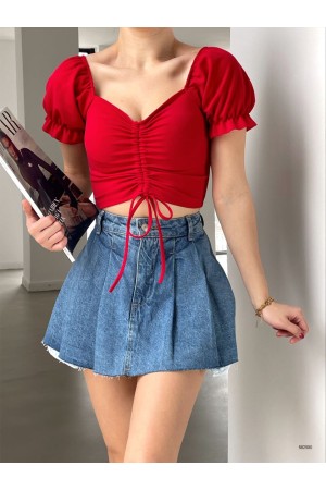 155907 TOPTAN KIRMIZI CROP