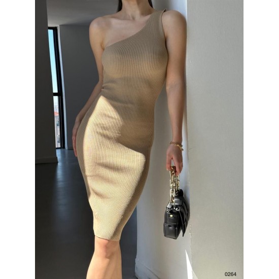 155921 TOPTAN VİZON ELBİSE