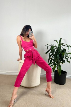 155949 pink TROUSERS