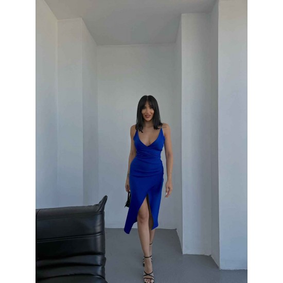 156246 TOPTAN SAKS ELBİSE