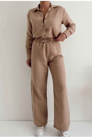 156350 TOPTAN CAMEL PANTOLON TAKIM