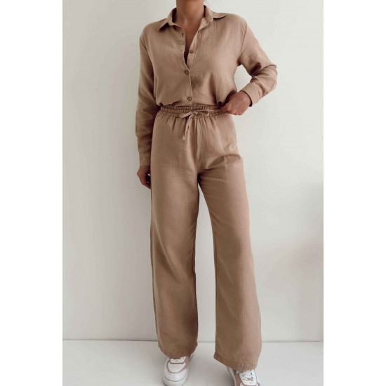 156350 TOPTAN CAMEL PANTOLON TAKIM