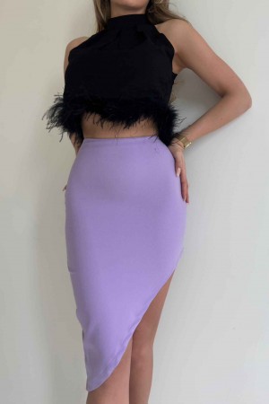 157335 TOPTAN LİLA ETEK