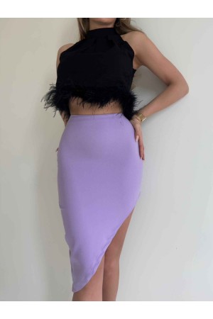 157335 TOPTAN LİLA ETEK