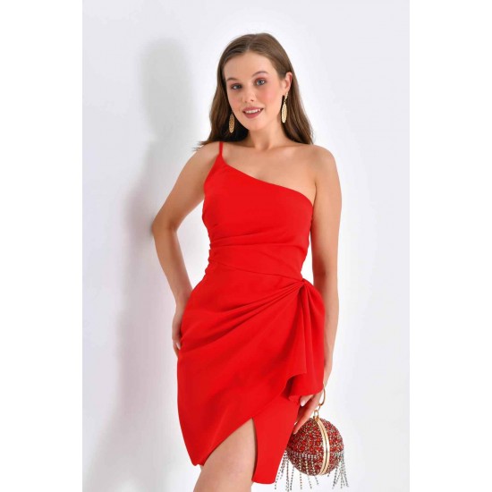 159626 red Evening dress