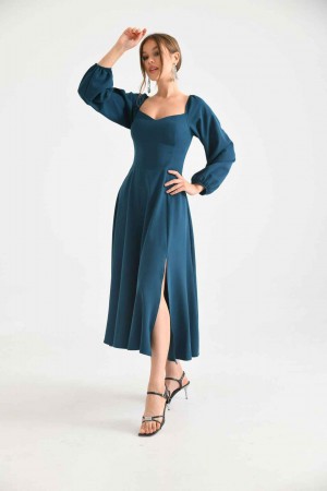 159628 Emerald Green Evening dress