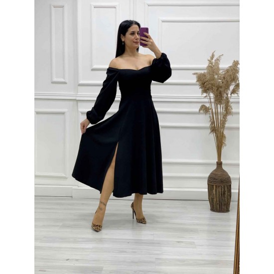 159629 black Evening dress