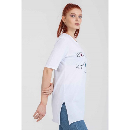 159723 TOPTAN BEYAZ TSHIRT
