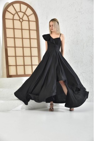 159731 black Evening dress