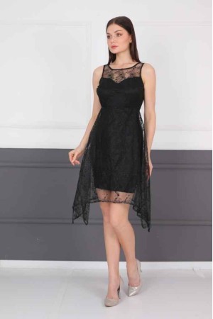 159738 black Evening dress