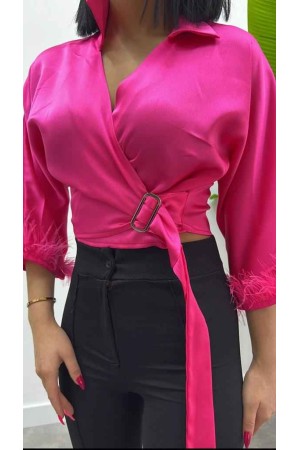 159740 TOPTAN FUŞYA GÖMLEK