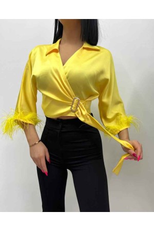 159741 TOPTAN SARI GÖMLEK