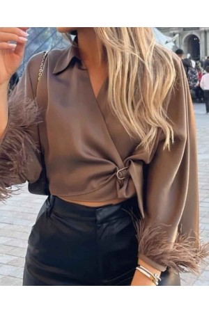 159748 TOPTAN KAHVE GÖMLEK