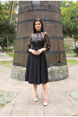 159749 TOPTAN SİYAH ABİYE