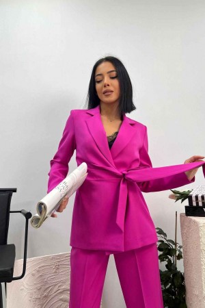 159771 TOPTAN FUŞYA PANTOLON TAKIM