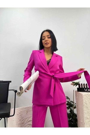 159771 TOPTAN FUŞYA PANTOLON TAKIM