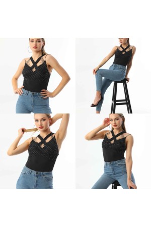 159787 TOPTAN SİYAH BODYSUIT