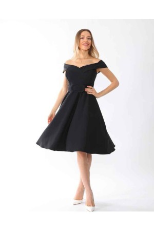 159798 TOPTAN SİYAH ABİYE