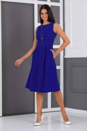 159819 TOPTAN SAKS ELBİSE