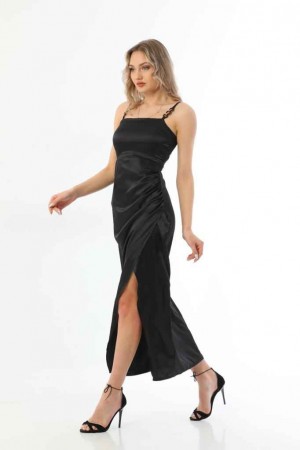159823 black Evening dress