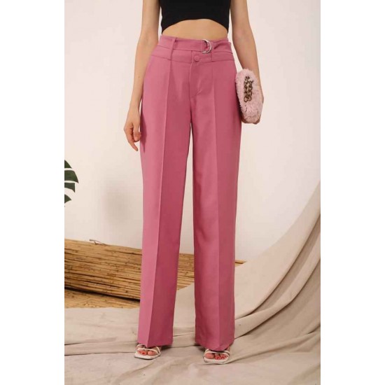159836 dried rose TROUSERS