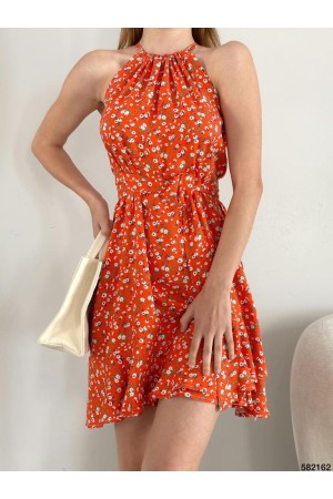 159839 TOPTAN DESENLİ ELBİSE