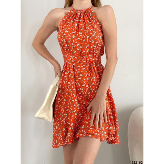 159839 TOPTAN DESENLİ ELBİSE