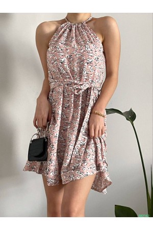 159840 TOPTAN DESENLİ ELBİSE