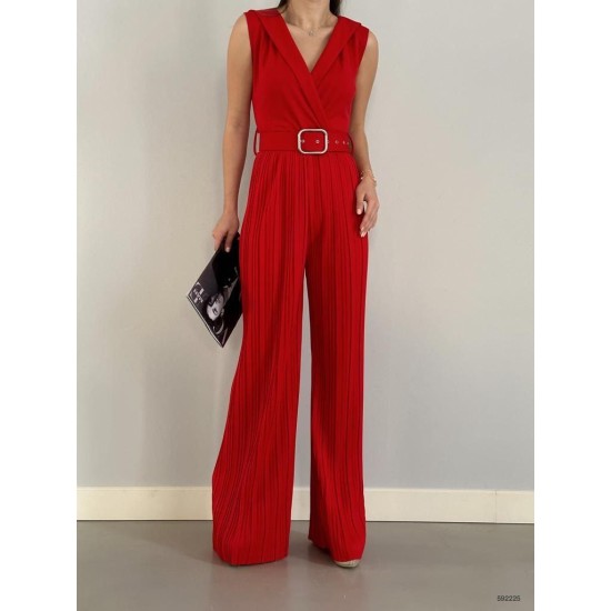 159868 red OVERALLS