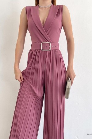 159869 dried rose OVERALLS