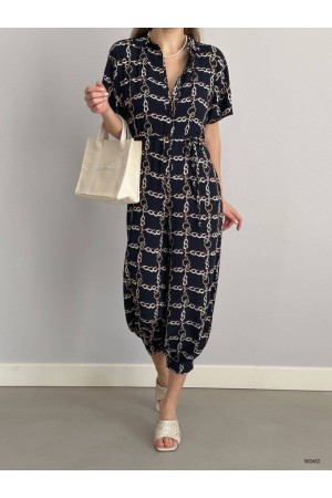 159875 patterned OVERALLS