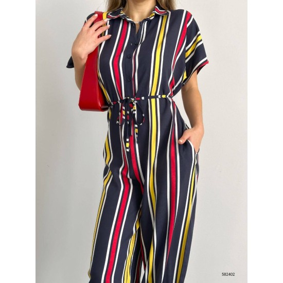 159876 patterned OVERALLS