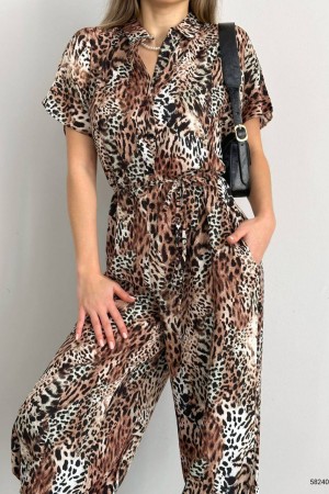 159877 patterned OVERALLS
