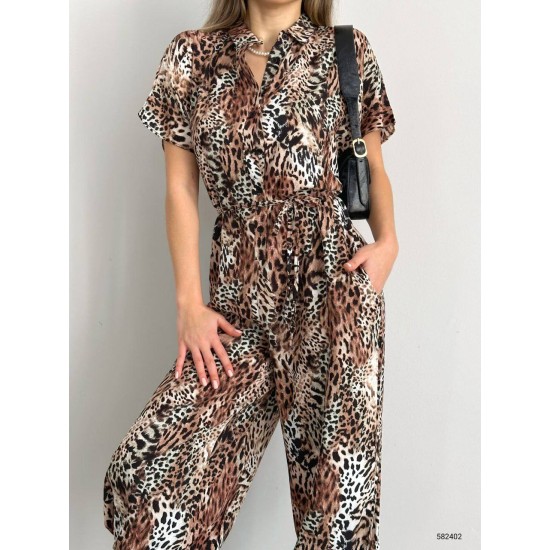 159877 patterned OVERALLS