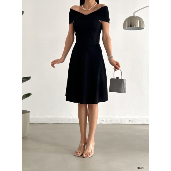 159896 black Evening dress