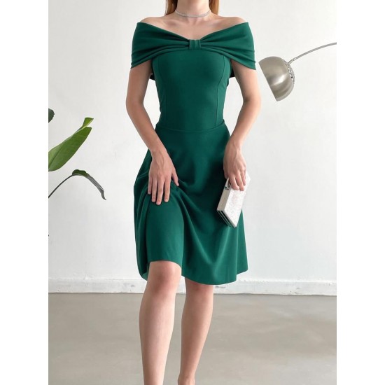 159898 Emerald Green Evening dress