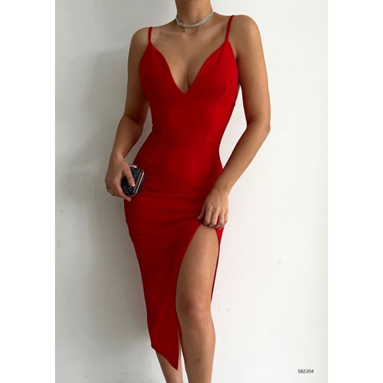 159929 TOPTAN KIRMIZI ABİYE