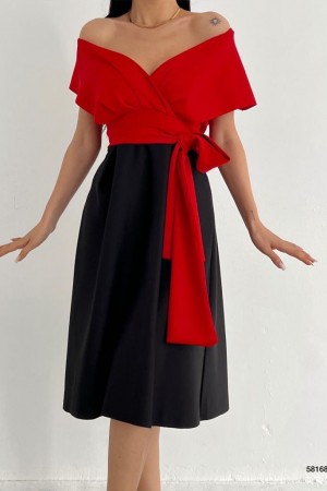 159940 TOPTAN KIRMIZI ABİYE