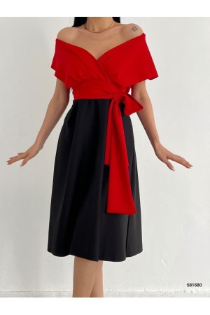 159940 TOPTAN KIRMIZI ABİYE