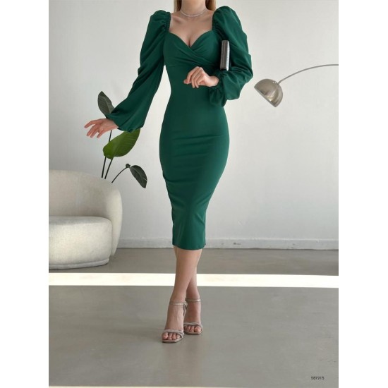 159968 Emerald Green Evening dress