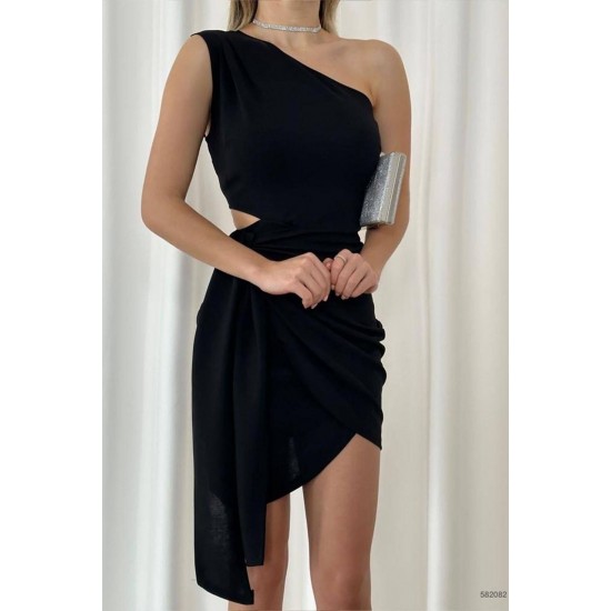 159983 black Evening dress