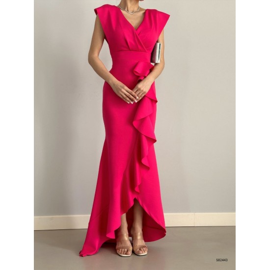 159989 fuchsia Evening dress