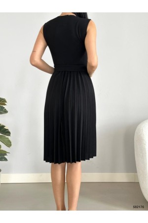 160058 TOPTAN SİYAH ABİYE