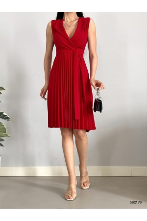 160059 TOPTAN KIRMIZI ABİYE