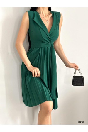 160062 TOPTAN ZÜMRÜT YEŞİL ABİYE