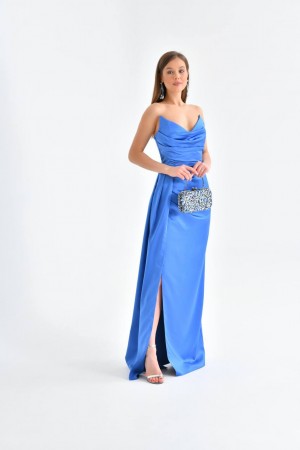 171320 TOPTAN MAVİ ABİYE