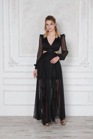 171343 black Evening dress
