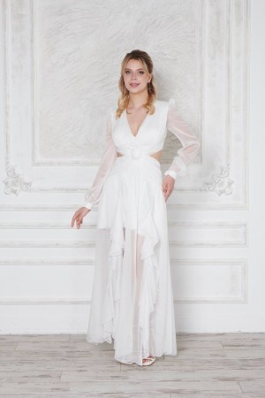 171346 white Evening dress