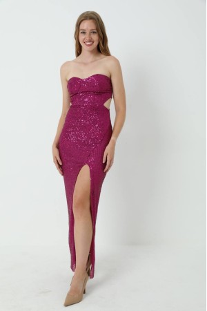 171371 TOPTAN BORDO ABİYE