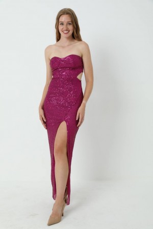 171371 TOPTAN BORDO ABİYE